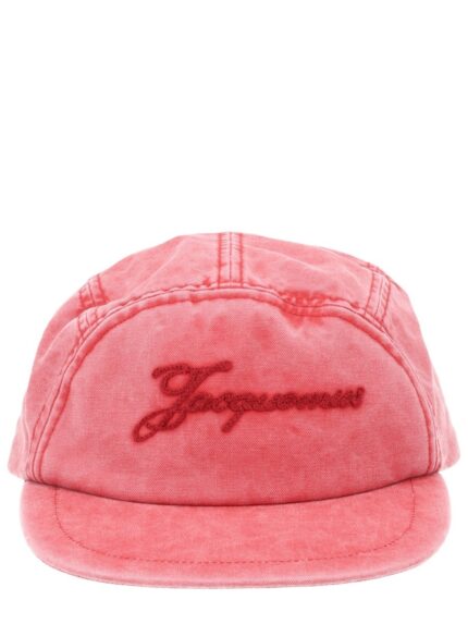 JACQUEMUS CAPPELLO "LA CASQUETTE GARDIAN" CON LOGO