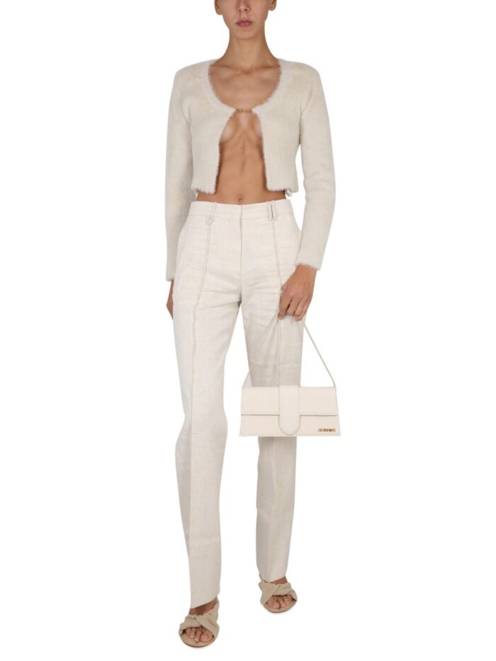 JACQUEMUS CARDIGAN LA MAILLE SNOW