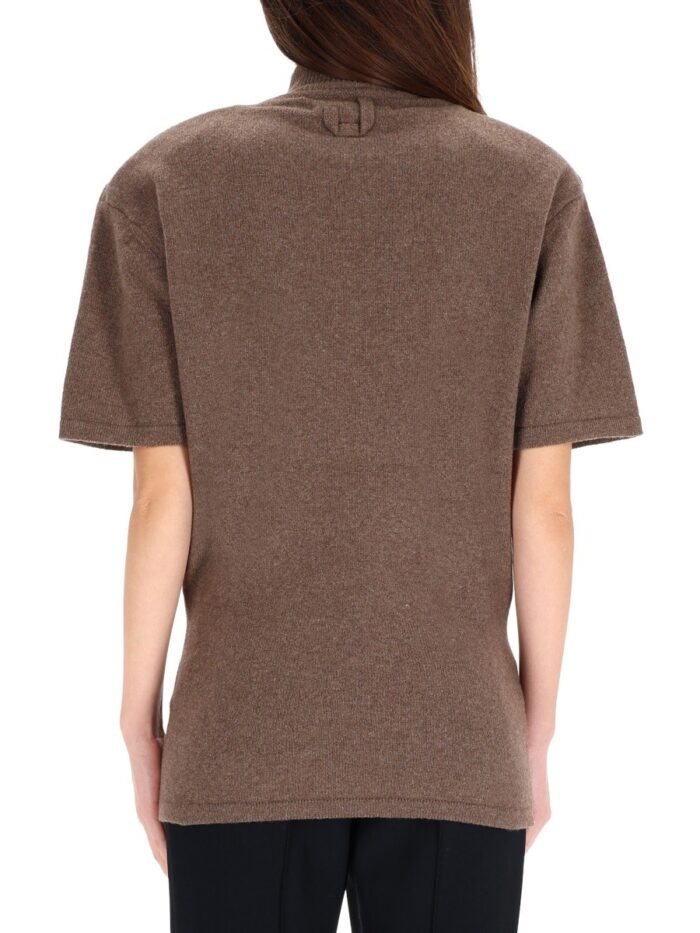 JACQUEMUS "CHESTNUT" JERSEY