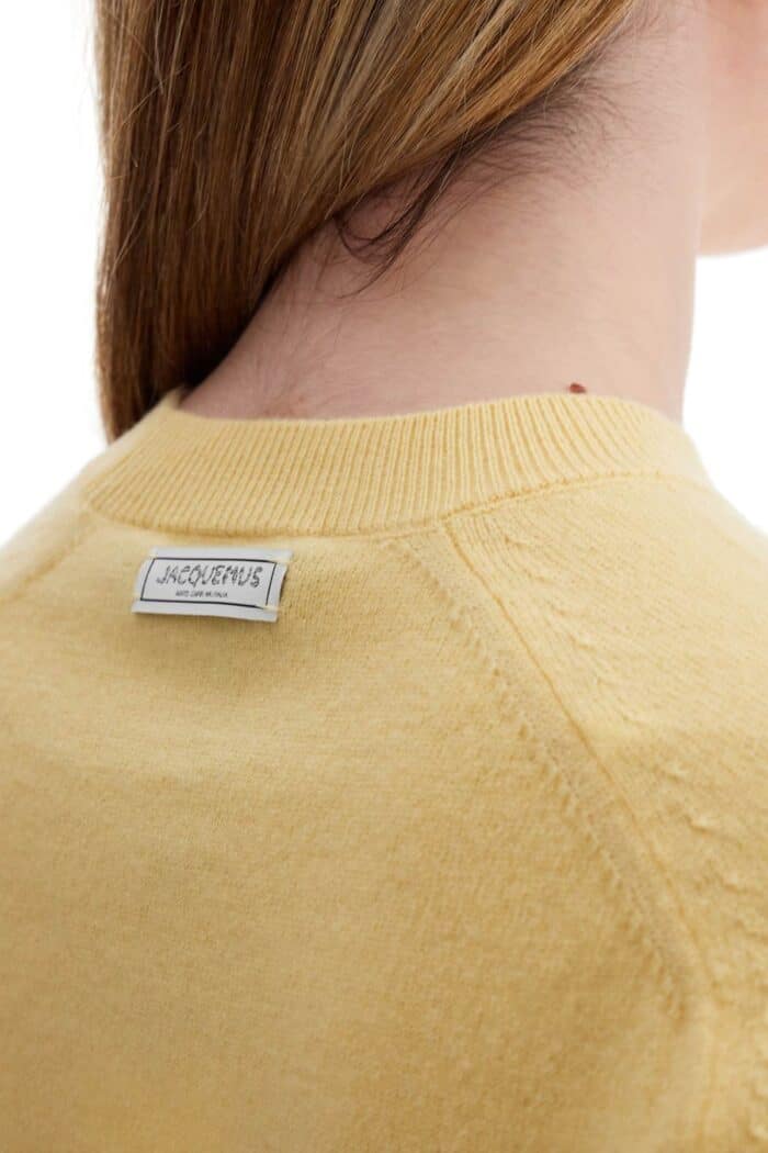 JACQUEMUS Cropped Pullover 'the Threshold