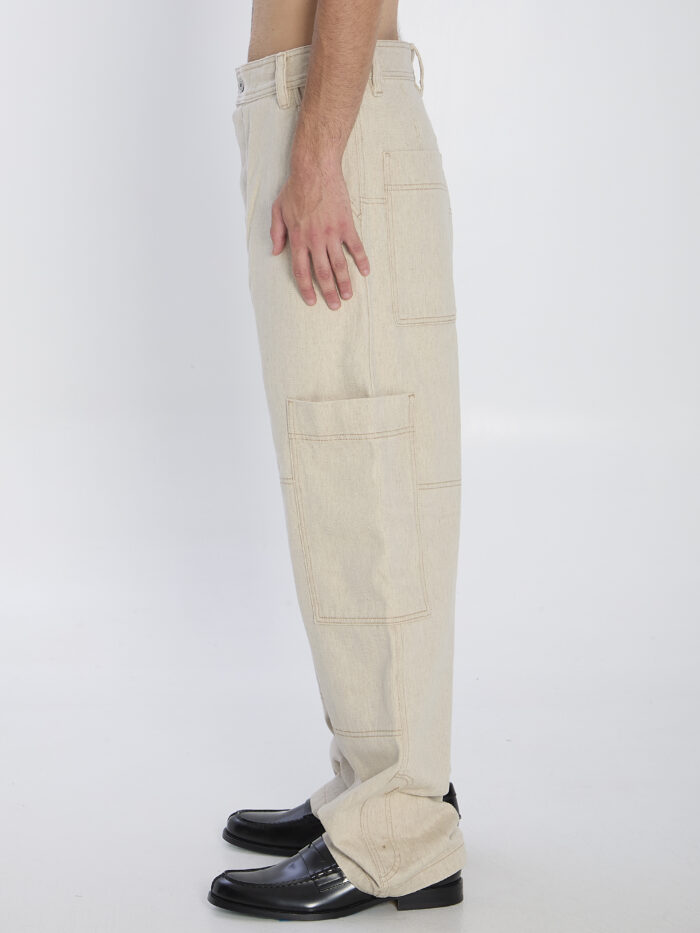 Jacquemus de-Nimes Carré cargo pants