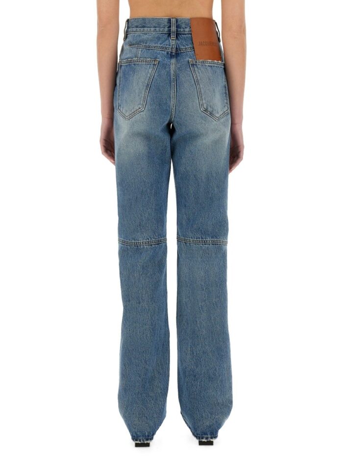 JACQUEMUS DE-NÎMES STRAIGHT DENIM PANTS