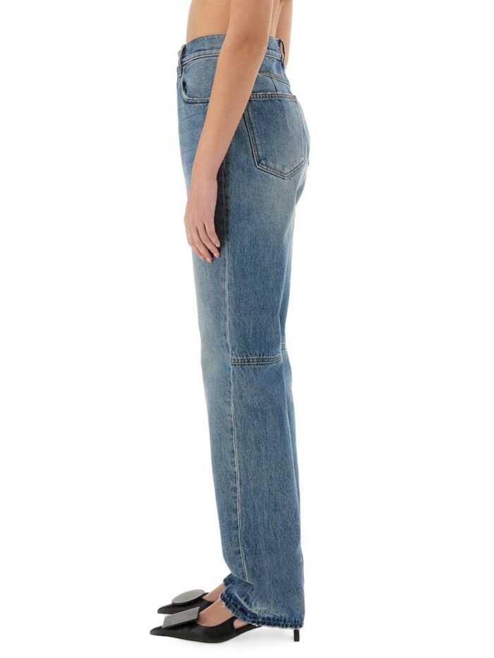 JACQUEMUS DE-NÎMES STRAIGHT DENIM PANTS