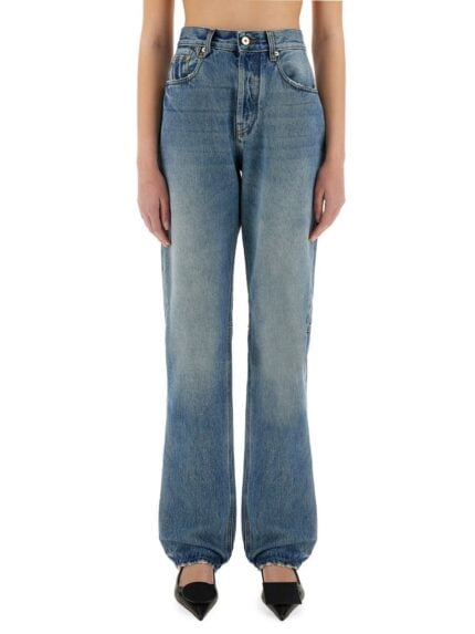 JACQUEMUS DE-NÎMES STRAIGHT DENIM PANTS