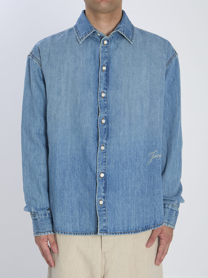 Jacquemus Denim shirt de-Nimes Simon