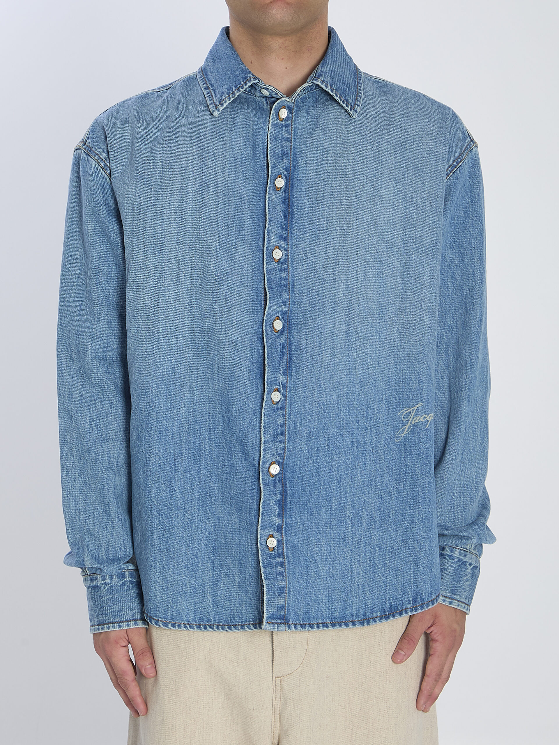 Jacquemus Denim shirt de-Nimes Simon