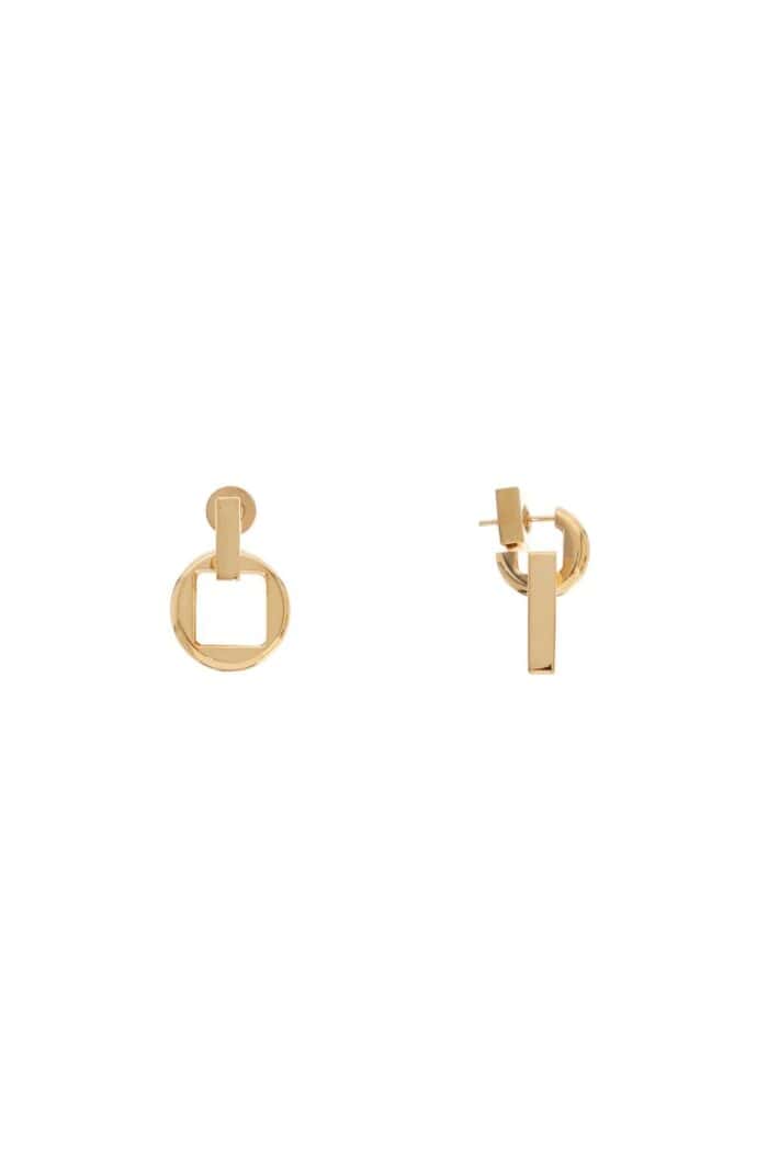 JACQUEMUS Earrings 'the Square Round D