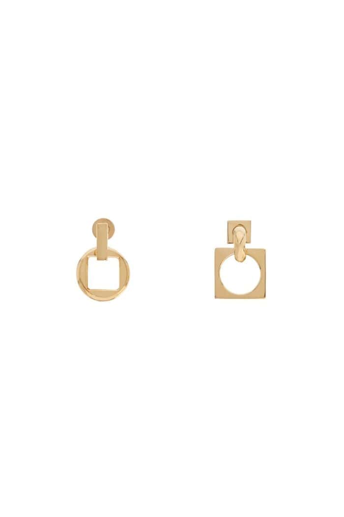 JACQUEMUS Earrings 'the Square Round D