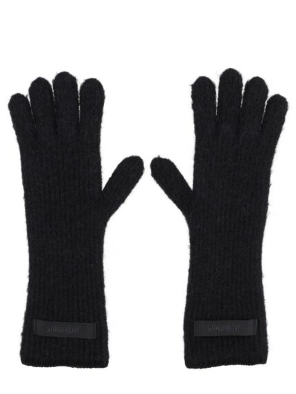 JACQUEMUS GLOVES WITH LOGO