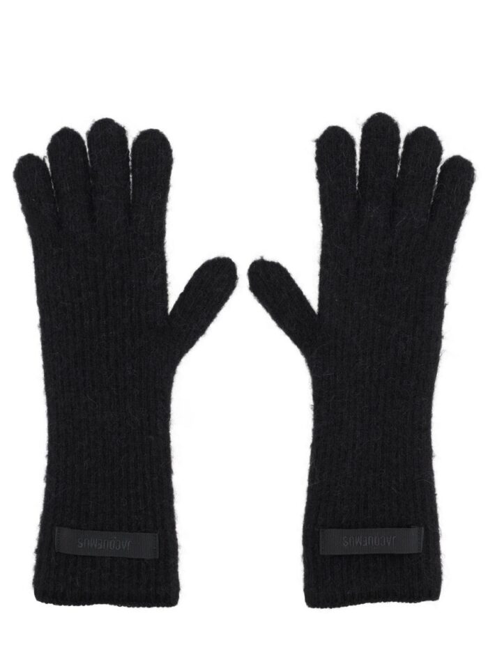 JACQUEMUS GLOVES WITH LOGO