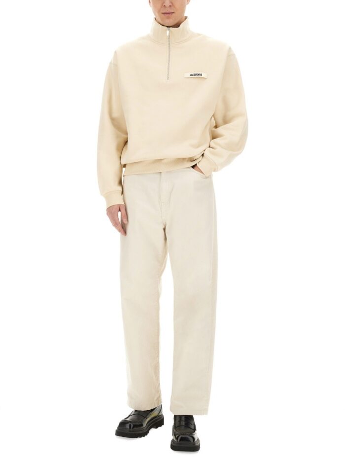 JACQUEMUS GROSGRAIN LOGO SWEATSHIRT