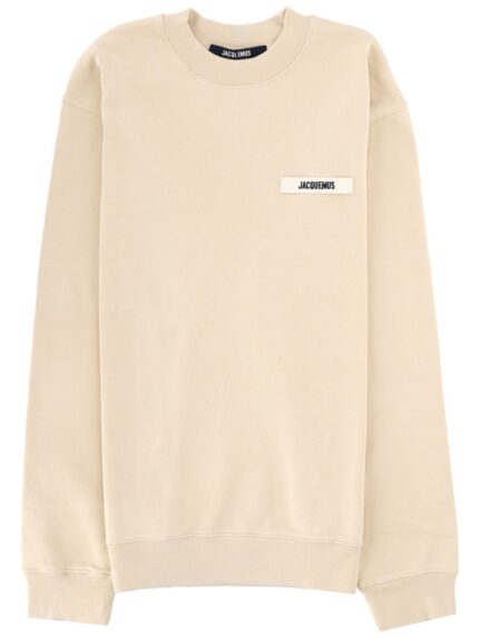 JACQUEMUS GROSGRAIN LOGO SWEATSHIRT