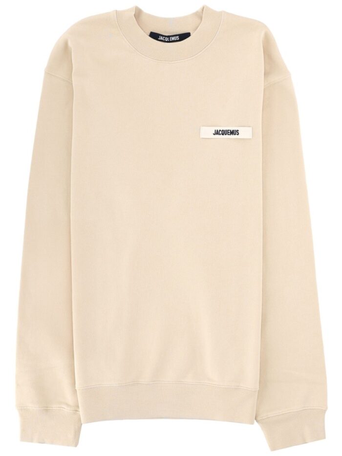 JACQUEMUS GROSGRAIN LOGO SWEATSHIRT