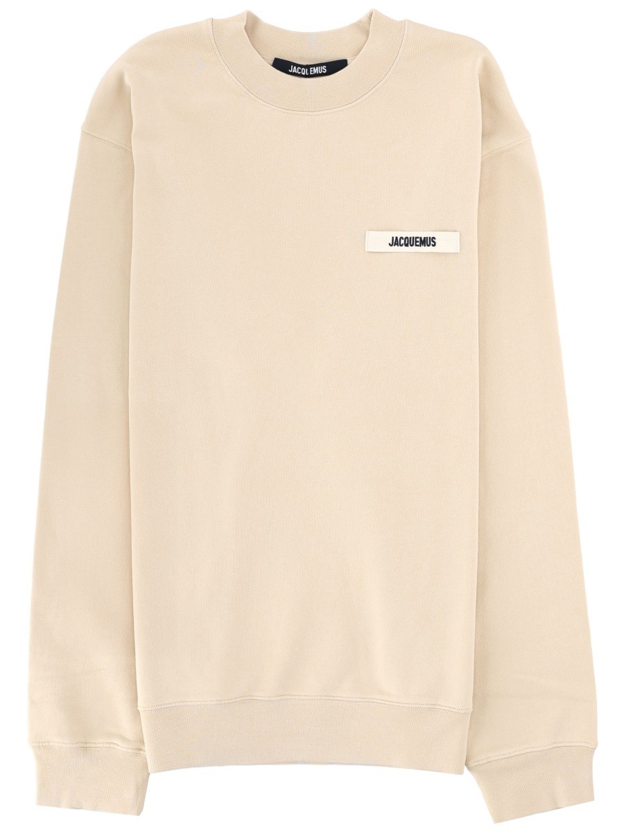 JACQUEMUS GROSGRAIN LOGO SWEATSHIRT
