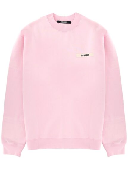 JACQUEMUS GROSGRAIN LOGO SWEATSHIRT