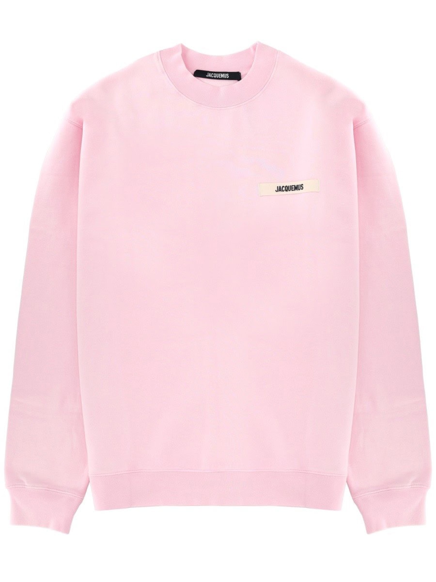 JACQUEMUS GROSGRAIN LOGO SWEATSHIRT