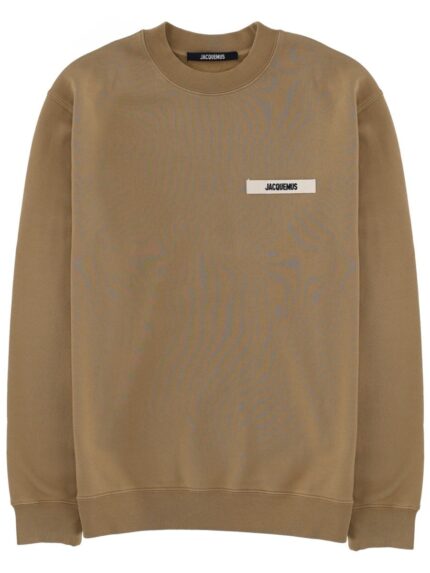JACQUEMUS GROSGRAIN LOGO SWEATSHIRT