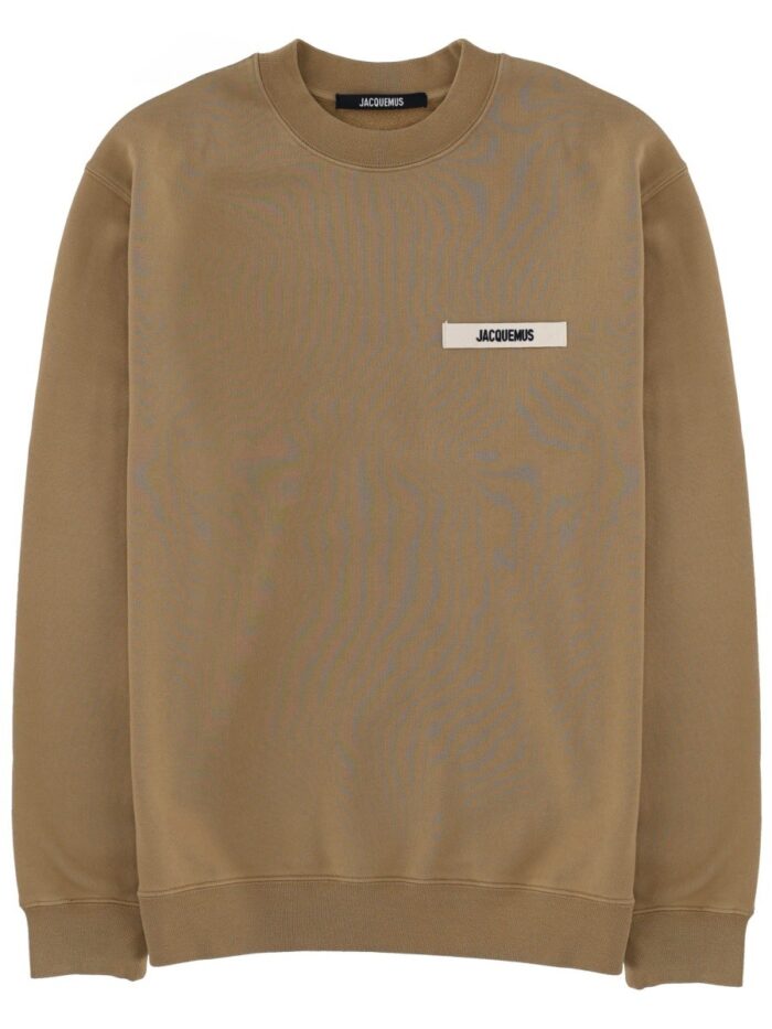 JACQUEMUS GROSGRAIN LOGO SWEATSHIRT