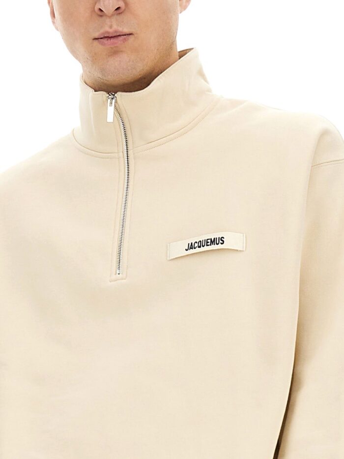 JACQUEMUS GROSGRAIN LOGO SWEATSHIRT