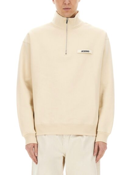 JACQUEMUS GROSGRAIN LOGO SWEATSHIRT