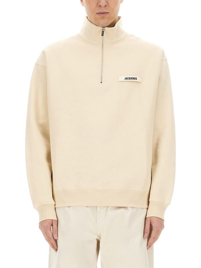 JACQUEMUS GROSGRAIN LOGO SWEATSHIRT