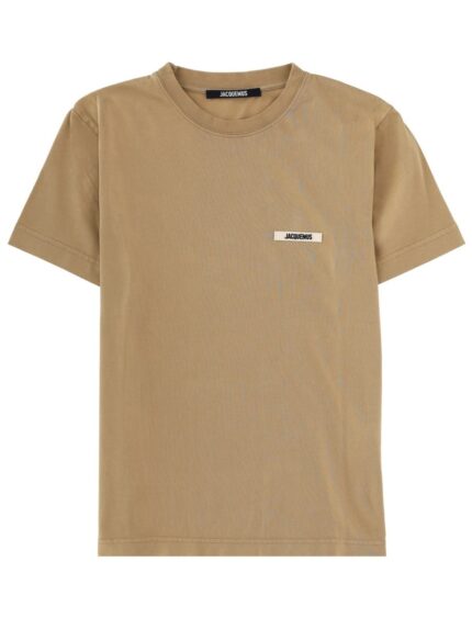 JACQUEMUS GROSGRAIN SHORT SLEEVE T-SHIRT