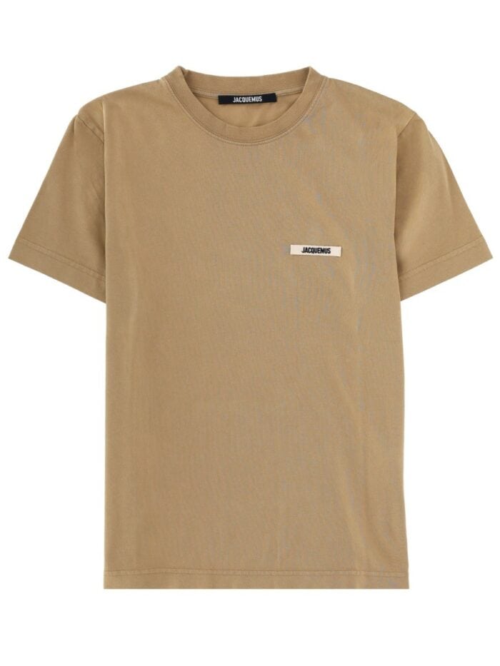 JACQUEMUS GROSGRAIN SHORT SLEEVE T-SHIRT