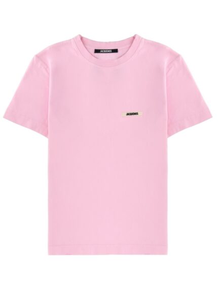 JACQUEMUS GROSGRAIN SHORT SLEEVE T-SHIRT