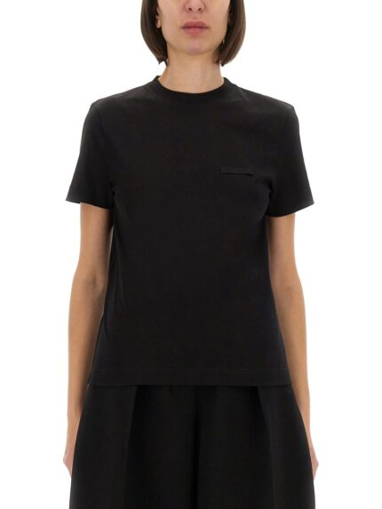 JACQUEMUS GROSGRAIN SHORT SLEEVE T-SHIRT
