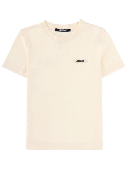 JACQUEMUS GROSGRAIN SHORT SLEEVE T-SHIRT