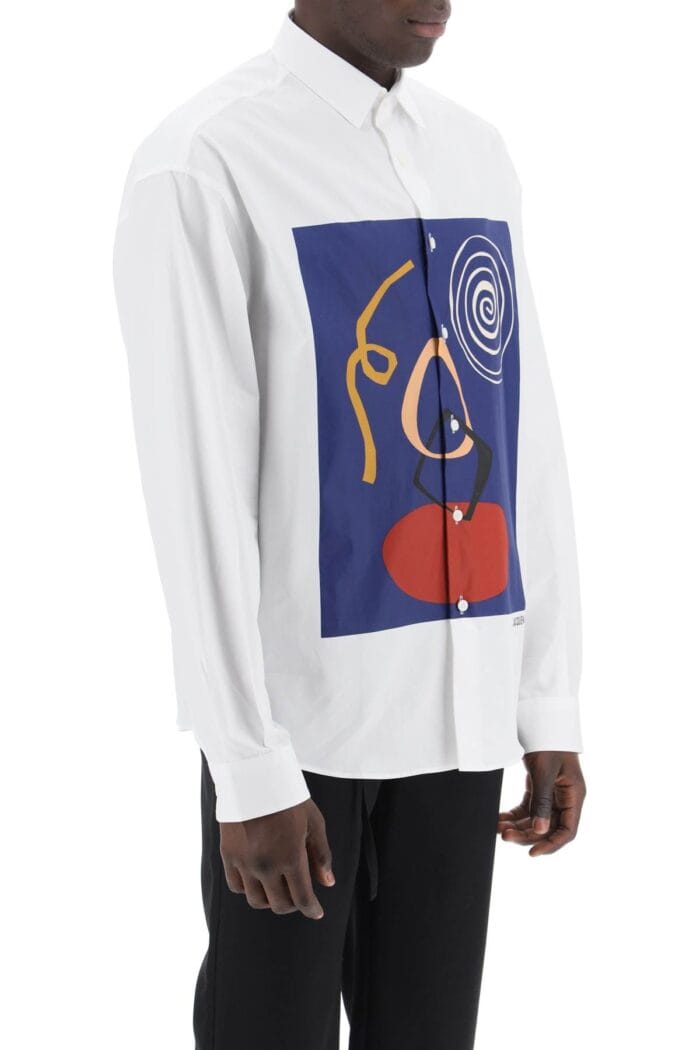 JACQUEMUS Jean Bowling Shirt For Men