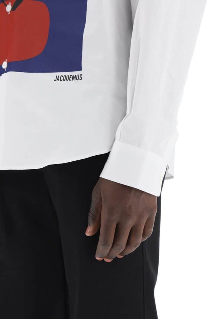 JACQUEMUS Jean Bowling Shirt For Men