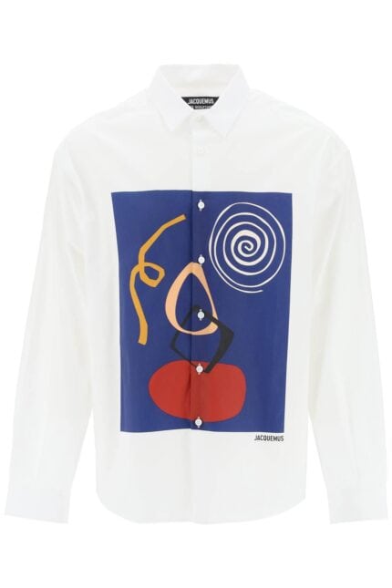 JACQUEMUS Jean Bowling Shirt For Men