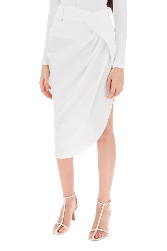 JACQUEMUS La Jupe Saudade Asymmetric Skirt