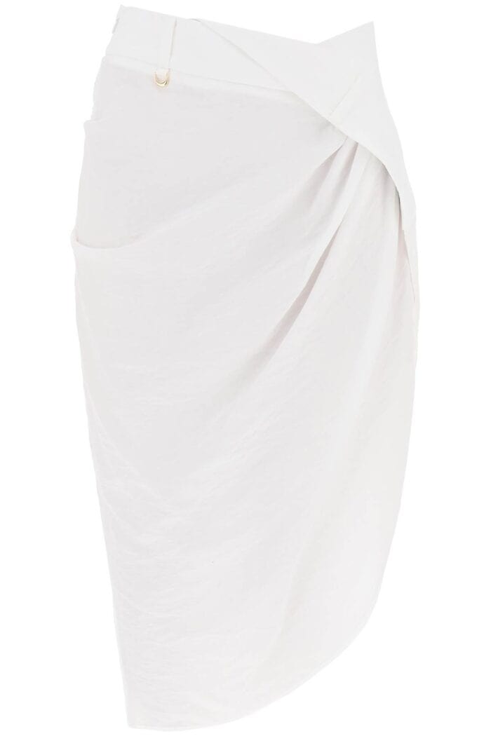 JACQUEMUS La Jupe Saudade Asymmetric Skirt