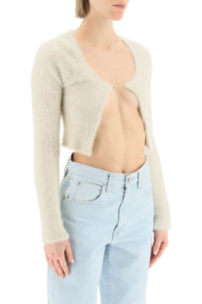 Jacquemus La Maille Neve Cropped Top
