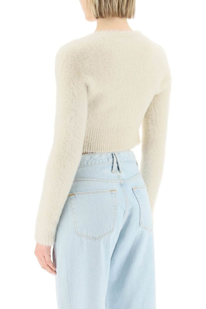 Jacquemus La Maille Neve Cropped Top