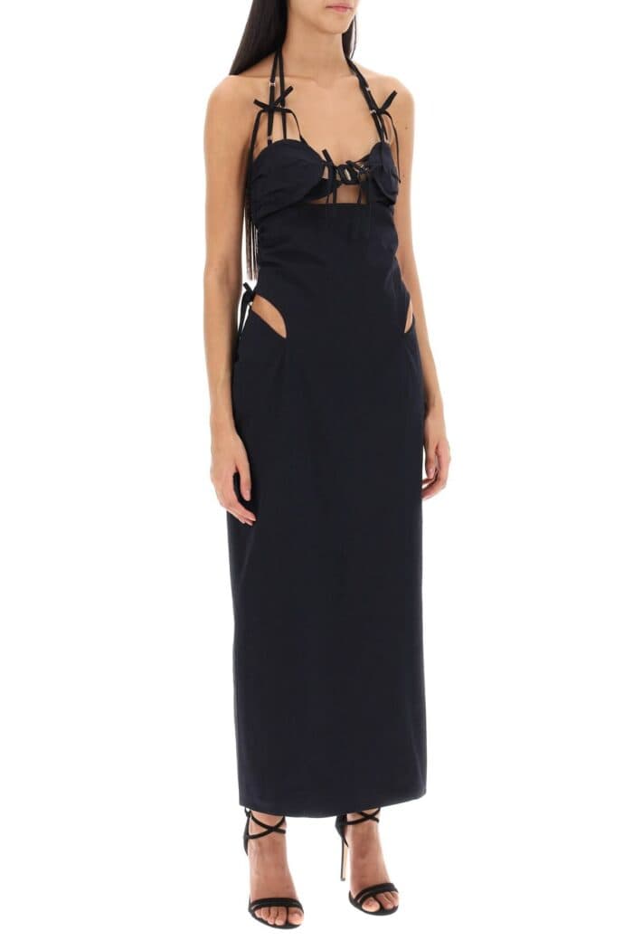 Jacquemus La Robe Ruban Cut-out Long Dress