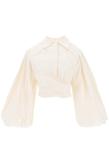 Jacquemus Le Haute Bahia Boule Balloon-sleeve Shirt