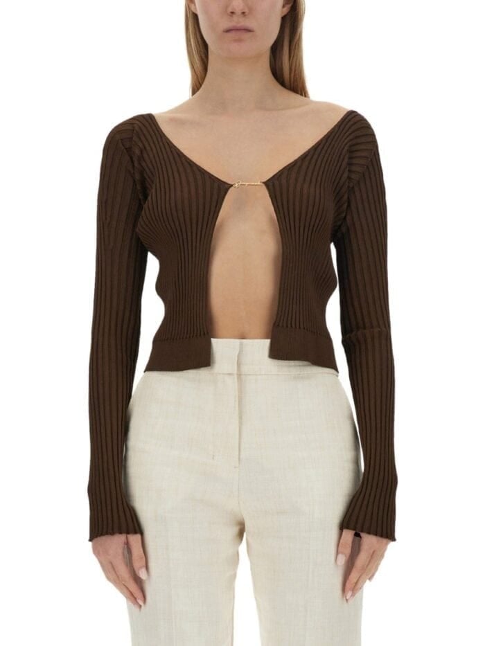 JACQUEMUS "LE PRALU LONGUE" CARDIGAN