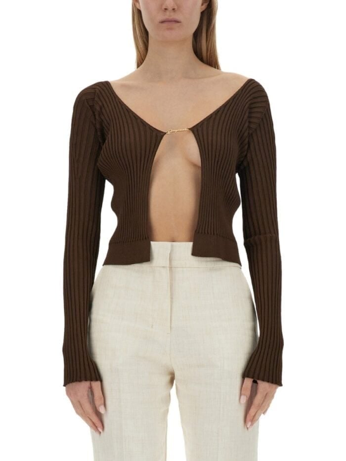 JACQUEMUS "LE PRALU LONGUE" CARDIGAN