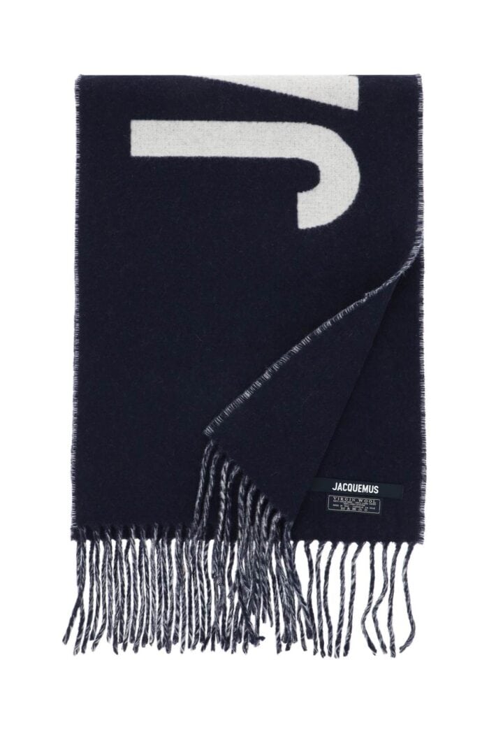 JACQUEMUS Logo Wool Scarf