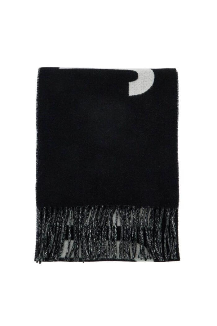 JACQUEMUS Logo Wool Scarf
