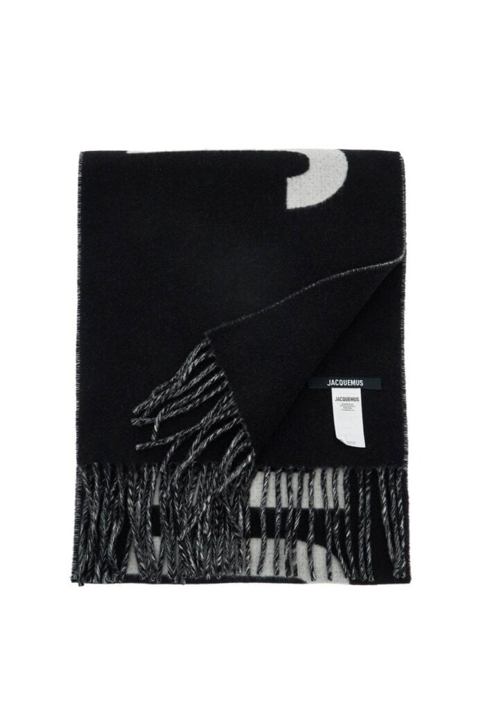 JACQUEMUS Logo Wool Scarf