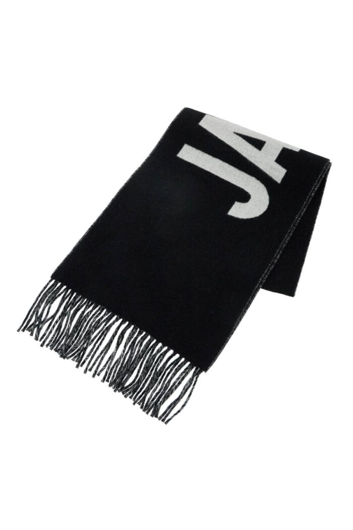 JACQUEMUS Logo Wool Scarf