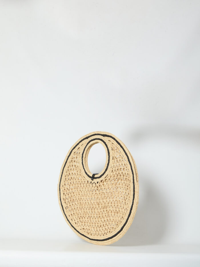 Jacquemus Round beach bag small