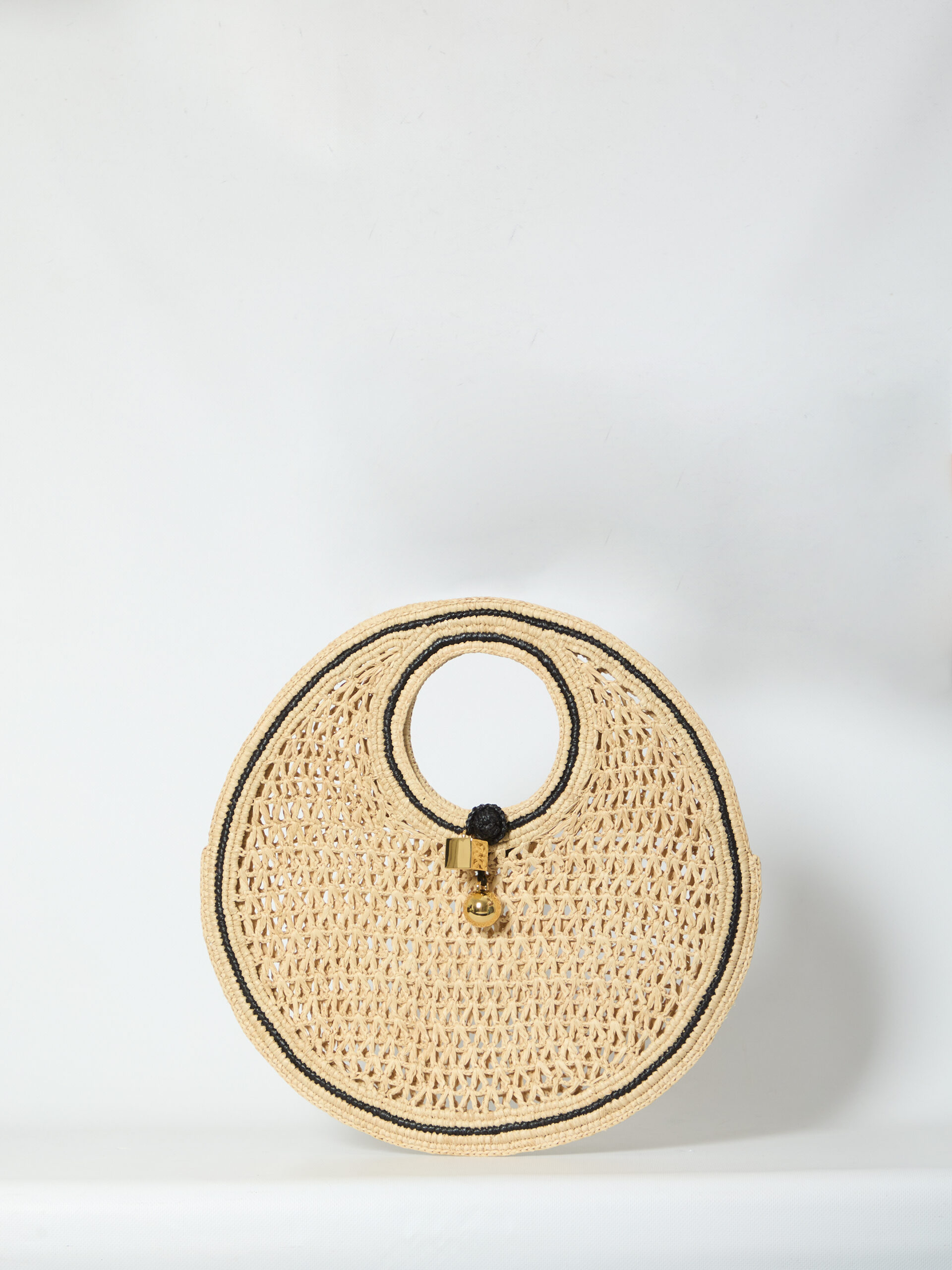 Jacquemus Round beach bag small