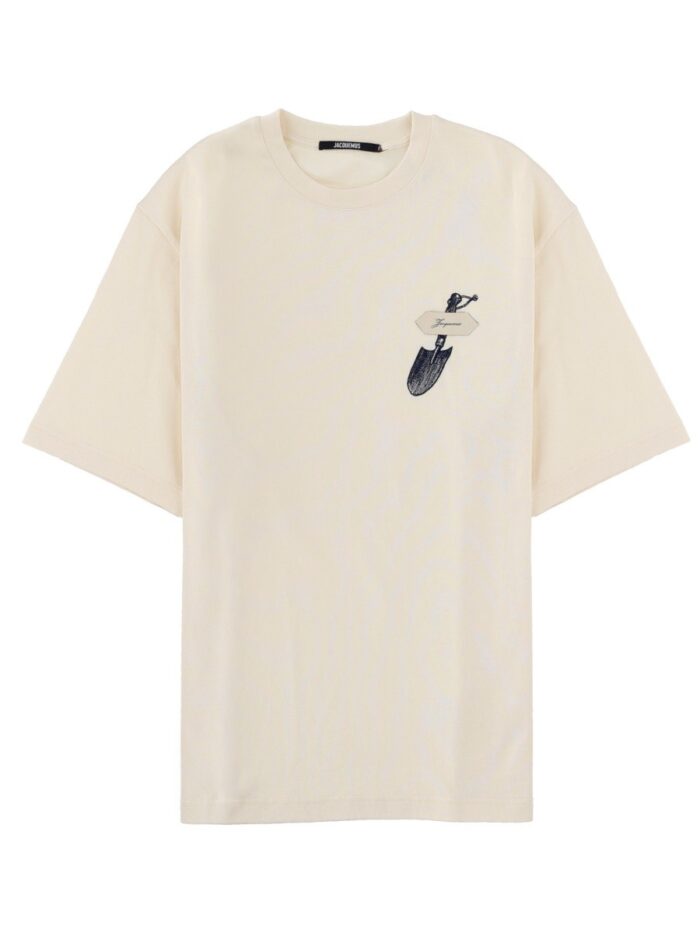 JACQUEMUS T-SHIRT "LEATHER"