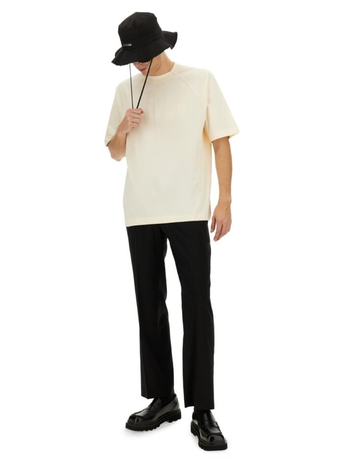 JACQUEMUS T-SHIRT "TYPO"