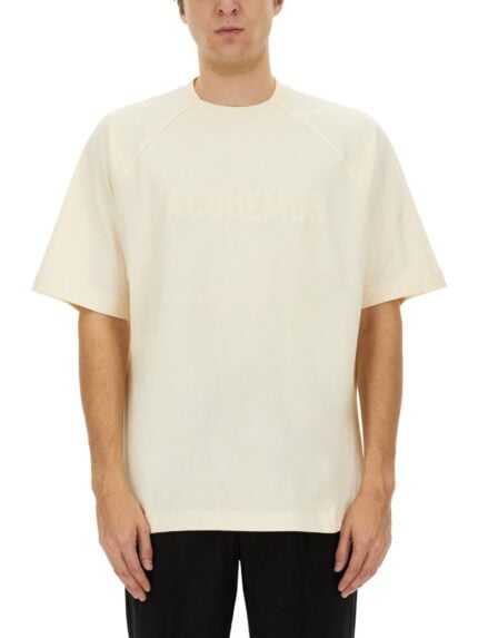 JACQUEMUS T-SHIRT "TYPO"